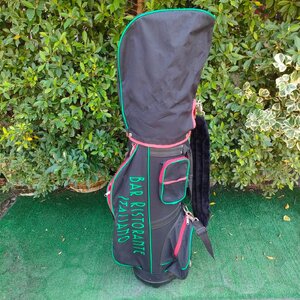 ถุงกอล์ฟ BARRISTORANTF DA MAURIZIO มือสอง ปากถุง บุกำมะหยี่ ถุงเบามาก ใส่ของได้ครบ ลายเท่ห์ แบรนด์เนม