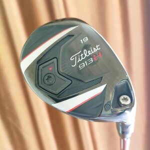 HYBRID TITLELIST 913H องศา 19 ก้าน BASSARA FLEX R สวยมาก มี COVER เดิมๆด้วย ห้ามพลาด❗ไม้กอล์ฟพรีเมี่ยมมือสอง ของแท้ By NakaraLuxurious