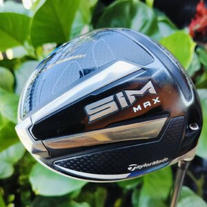 Driver Taylormade SIM MAX องศา 9.0 ก้าน MITSUBISHI TENSEI FLEX S ก้านตัวเด็ดเลยค่ะ มี COVER แท้เดิมด้วย ไม้กอล์ฟพรีเมี่ยมมือสอง ของแท้ By NakaraLuxurious