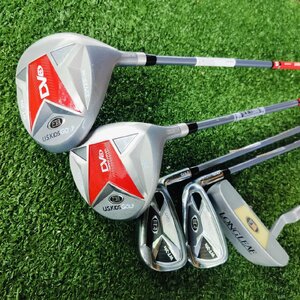 SET U.S.KIDS ULTRALIGHT DV3 39 ก้าน WT-30s 39 FLEX KIDS สภาพสวยมาก Driver ยังไม่แกะ!!! ** ไม่รวมถุงกอล์ฟ** สำหรับน้องที่ความสูง 39 - 42 นิ้ว หรือ 100 - 110 เซนติเมตรโดยประมาณ ไม้กอล์ฟพรีเมี่ยมมือสอง ของแท้ By NakaraLuxurious