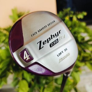 *** ไม้กอล์ฟผู้หญิง *** FW4 MIZUNO ZEPHYR องศา 20 ก้าน TECHNO FLEX 1560 LADY ผลิตจากญี่ปุ่น 100% ก้านดีมาก เบา ไม้กอล์ฟพรีเมี่ยมมือสอง ของแท้ By NakaraLuxurious