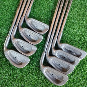 ชุดเหล็ก PING EYE2 จุดดำ มีเหล็ก 3-9 เเละ W ก้าน PING แท้ สวยเดิม ไม้กอล์ฟพรีเมี่ยมของแท้ By NakaraLuxurious