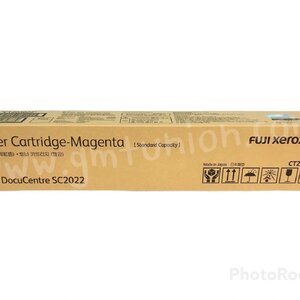 Fuji Xerox CT203022 ตลับหมึกโทนเนอร์สีแดง (Magenta)