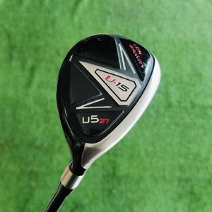 Japanese U-15 27° U5 Hybrid Low Gravity Regular Graphite Shaft ตีแม่นมากๆ ยิงกรีนยาวๆสบายๆ ไม้กอล์ฟพรีเมี่ยมมือสอง ของแท้ By NakaraLuxurious