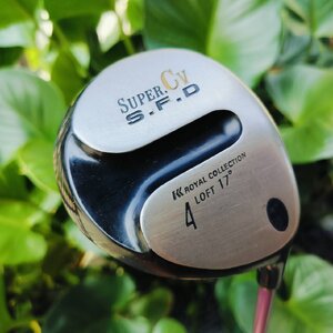 ** ไม้กอล์ฟสำหรับผู้หญิง ** FW4 SUPER CV S.F.D. องศา 17 ก้าน TOUR AD FLEX L1 เป็น FW ญี่ปุ่นที่ตีดีมากๆ ตีง่าย และตีไกลมาก ยอดนิยมตลอดกาล ไม้กอล์ฟพรีเมี่ยมมือสอง ของแท้ By NakaraLuxurious