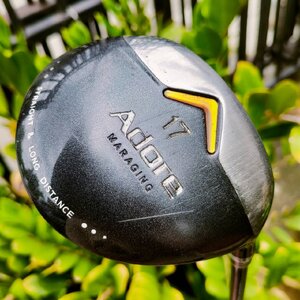 FW4 SD GOLF ADORE องศา 17 หน้าเด้ง MARAGING ตีตรงและไกล ตีลูกลอยง่าย ส่งพลังได้ดี เสียงเพราะๆ ก้านจาก TORAYCA JAPAN FLEX R ไม้กอล์ฟพรีเมี่ยมมือสอง ของแท้ By NakaraLuxurious