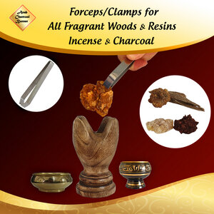 ที่คีบ ที่หยิบ ที่จับ เครื่องหอม ไม้หอม ธูปหอม กำยาน ถ่านเผา Forceps / Clamps