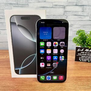 iPhone 16 Pro 128GB White Titanium มือสอง