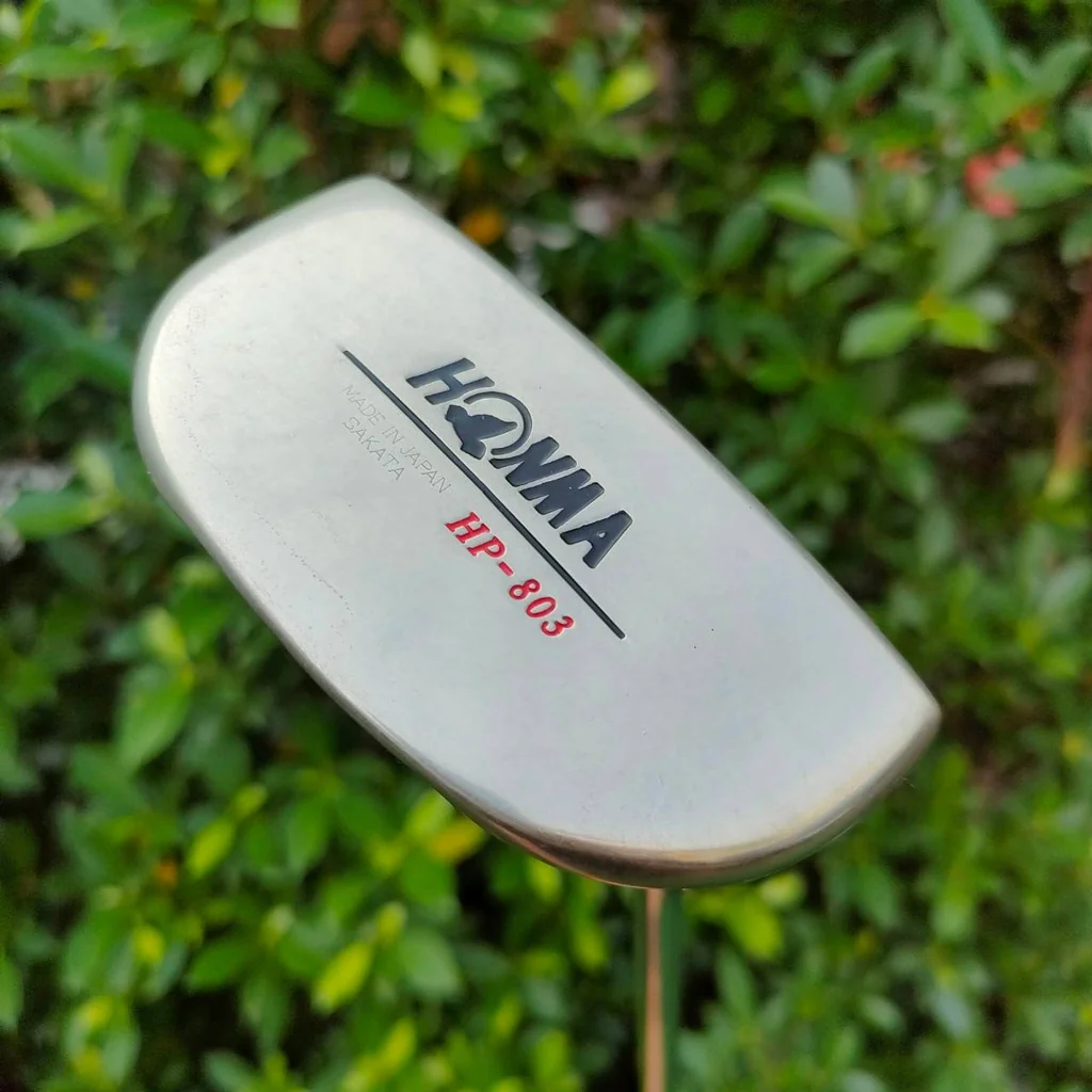 PUTTER HONMA HP-803 ความยาว 34 นิ้ว MADE IN JAPAN SAKATA รูปทรงมอลเล็ต พัตต์ง่าย หน้า MILLED เกาะไลน์ พรีเมี่ยมสุดๆครับ PUTTER HONMA HP-803 ความยาว 34 นิ้ว MADE IN JAPAN SAKATA รูปทรงมอลเล็ต พัตต์ง่าย หน้า MILLED เกาะไลน์ พรีเมี่ยมสุดๆครับ