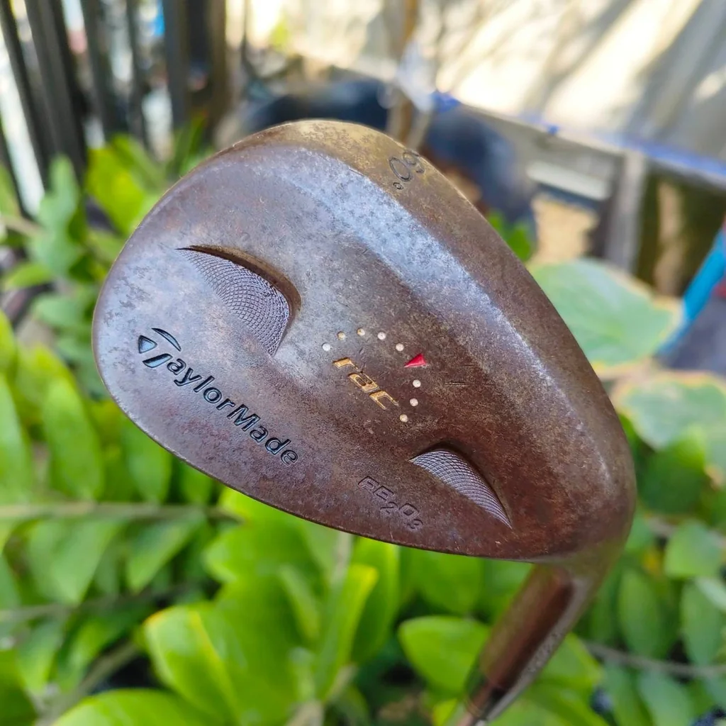 WEDGE TAYLORMADE RAC องศา 60 เบาท์ 12 FLEX WEDGE วัสดุสุดพิเศษ FW2 O3 รุ่นสนิม ไม้กอล์ฟพรีเมี่ยมของแท้ By NakaraLuxurious WEDGE TAYLORMADE RAC องศา 60 เบาท์ 12 FLEX WEDGE วัสดุสุดพิเศษ FW2 O3 รุ่นสนิม ไม้กอล์ฟพรีเมี่ยมของแท้ By NakaraLuxurious