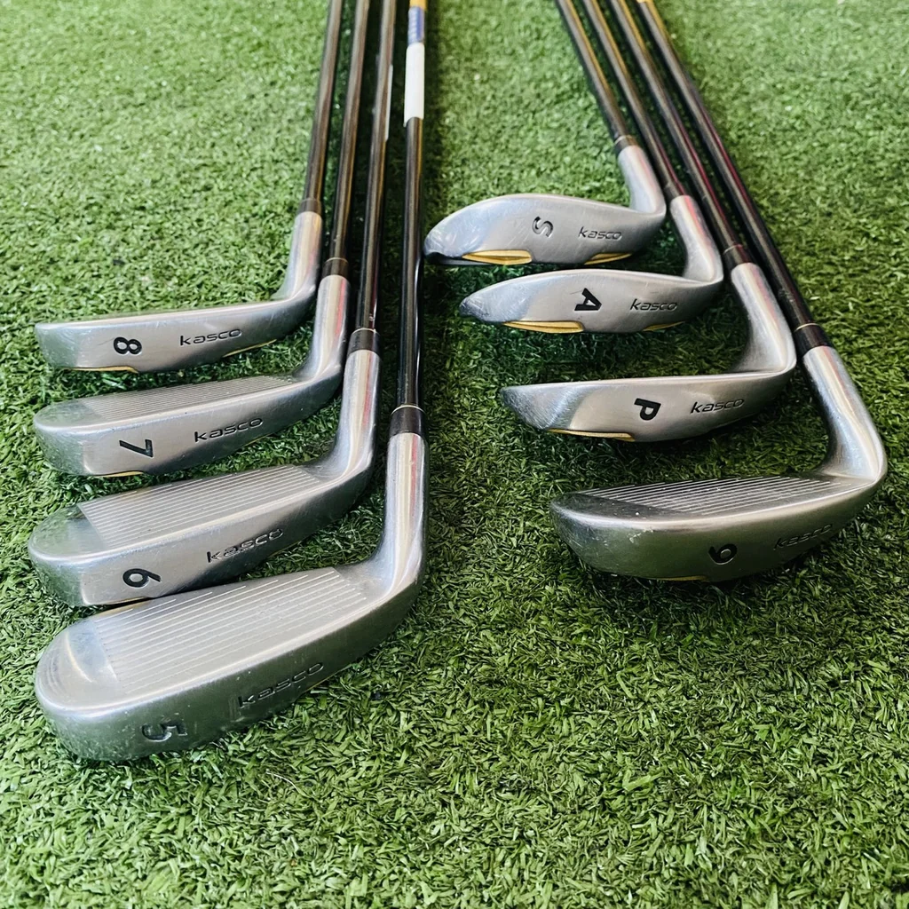 ชุดเหล็ก KASCO POWERTORNADO DF-II (IRON SET 5, 6, 7, 8, 9, P, A, S) ก้านกราไฟต์เดิมๆ FLEX R💛🔥 ชุดเหล็ก KASCO POWERTORNADO DF-II (IRON SET 5, 6, 7, 8, 9, P, A, S) ก้านกราไฟต์เดิมๆ FLEX R💛🔥