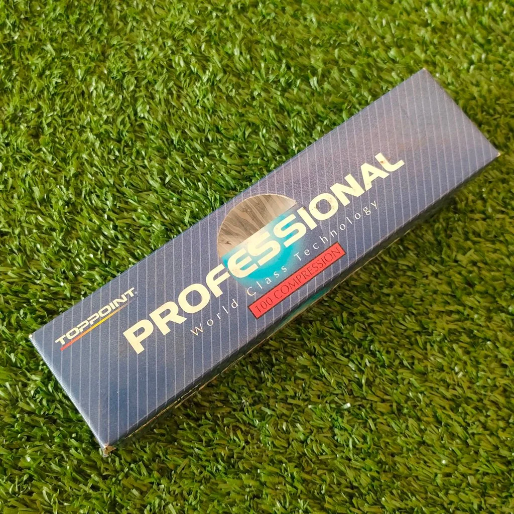 ลดล้างสต๊อก !!! ลูกกอล์ฟ TOPPOINT PROFESSIONAL ความแข็ง 100 ใช้แข่งได้ดีมาก ดีกว่าลูกมือสอง ลดล้างสต๊อก !!! ลูกกอล์ฟ TOPPOINT PROFESSIONAL ความแข็ง 100 ใช้แข่งได้ดีมาก ดีกว่าลูกมือสอง