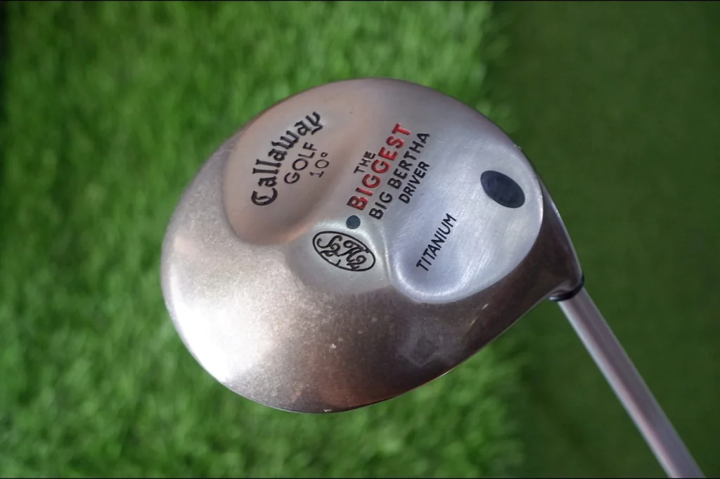 DRIVER CALLAWAY GOLF THE BIGGEST TITANIUM DRIVER CALLAWAY GOLF THE BIGGEST TITANIUM