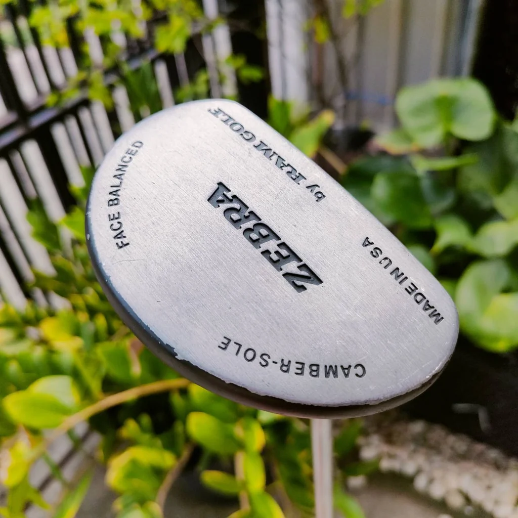 PUTTER ZEBRA BY RAM GOLF ความยาว 35 นิ้ว MADE IN USA สภาพสวยเดิม สติ๊กเกอร์ครบเดิม ไม้กอล์ฟพรีเมี่ยมญี่ปุ่นมือสอง ของแท้ By NakaraLuxurious PUTTER ZEBRA BY RAM GOLF ความยาว 35 นิ้ว MADE IN USA สภาพสวยเดิม สติ๊กเกอร์ครบเดิม ไม้กอล์ฟพรีเมี่ยมญี่ปุ่นมือสอง ของแท้ By NakaraLuxurious