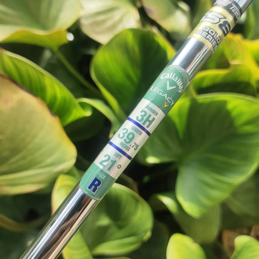 U3 Callaway LEGACY | 21° | พรีเมี่ยมจาก Callaway Japan หน้าไม้บาง COR สูง ลูกพุ่งเร็ว ตีง่าย ตรง U3 Callaway LEGACY | 21° | พรีเมี่ยมจาก Callaway Japan หน้าไม้บาง COR สูง ลูกพุ่งเร็ว ตีง่าย ตรง