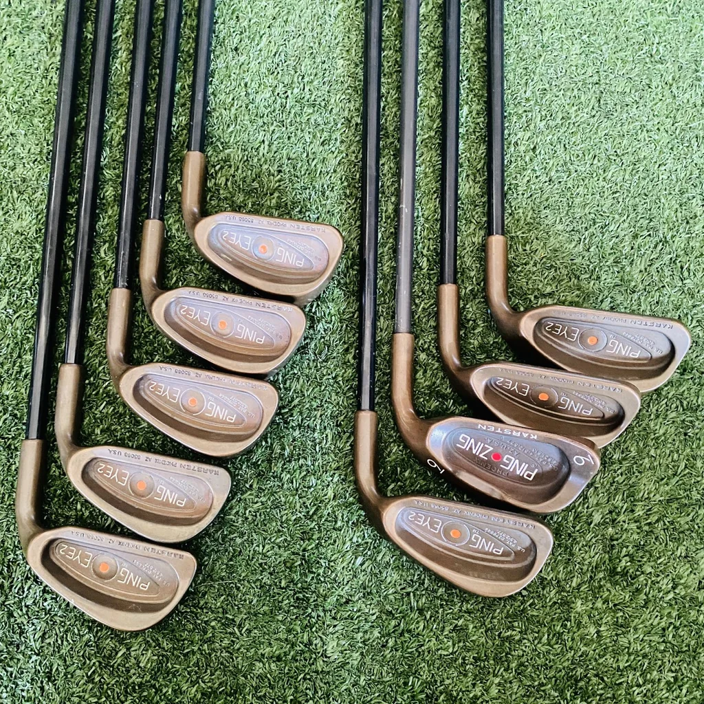 ชุดเหล็ก PING EYE2 Beryllium Copper (BeCu)⛳🔥*เหล็ก 9 เป็นรุ่น Ping Zing เป็น Beryllium Copper ด้วย* ชุดเหล็ก PING EYE2 Beryllium Copper (BeCu)⛳🔥*เหล็ก 9 เป็นรุ่น Ping Zing เป็น Beryllium Copper ด้วย*