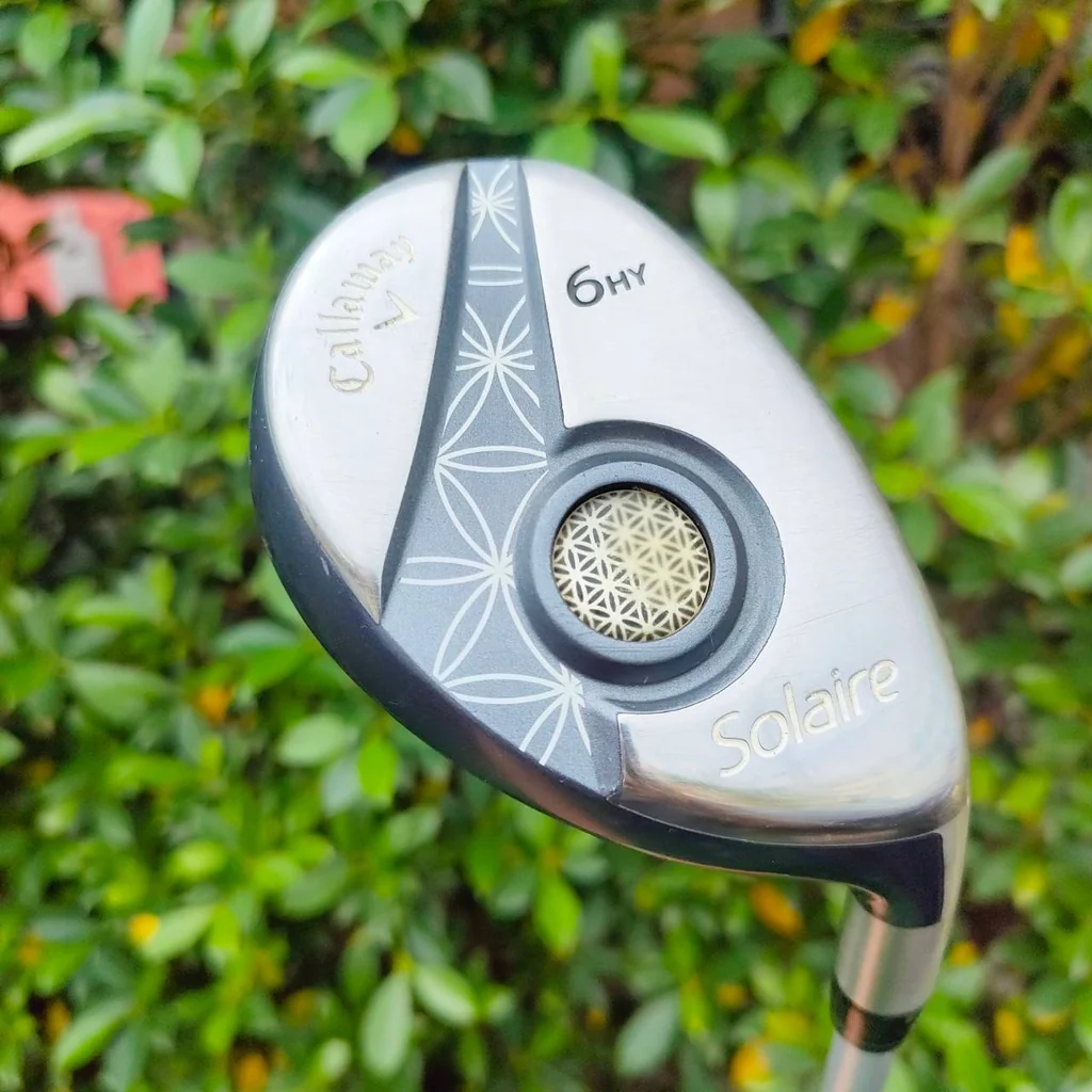 **ไม้กอล์ฟสำหรับผู้หญิง** HYBRID CALLAWAY SOLAIRE LADY ก้าน SOLAIRE FLEX L สภาพสวยนางฟ้าครับ