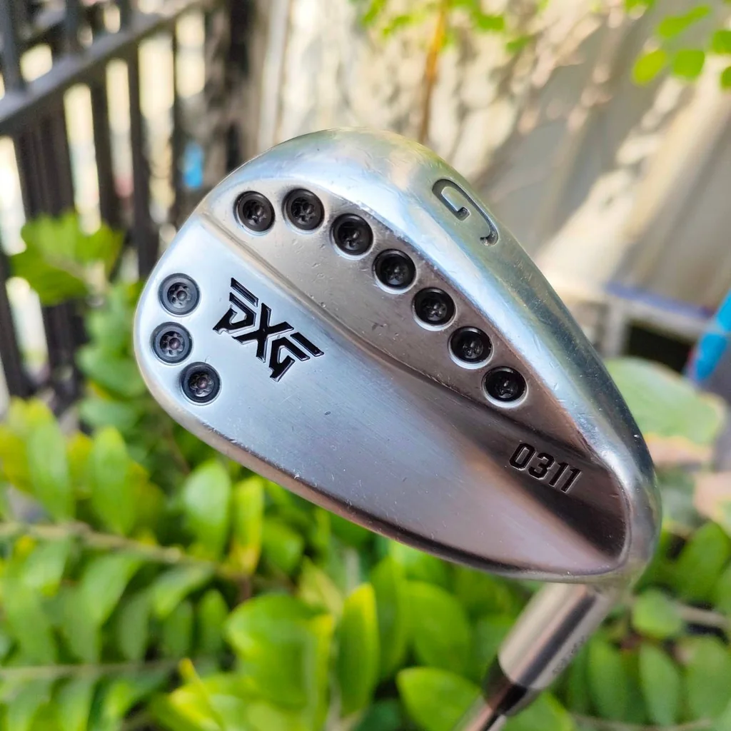 G WEDGE PXG 0311 กริพ IOMIC ก้าน NINE9 SHIMADA GOLF FLEX R WEDGE FORGED ชิพมันส์ๆ เน้นๆ และตีโดนง่าย ไม้กอล์ฟพรีเมี่ยมมือสอง By NakaraLuxurious G WEDGE PXG 0311 กริพ IOMIC ก้าน NINE9 SHIMADA GOLF FLEX R WEDGE FORGED ชิพมันส์ๆ เน้นๆ และตีโดนง่าย ไม้กอล์ฟพรีเมี่ยมมือสอง By NakaraLuxurious