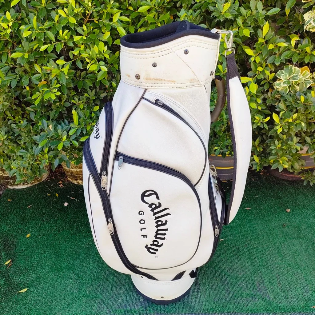 ถุงกอล์ฟ CALLAWAY GOLF มือสอง ของแท้ เป็นถุงหนัง ถุง TOUR ใบใหญ่สภาพพร้อมใช้