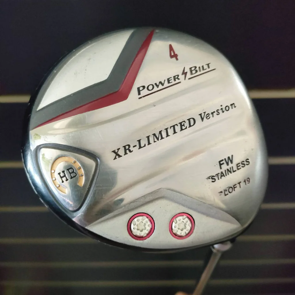FW4 POWER BILT XR- LIMITED VERSION องศา 19 ก้าน POWER BILT SYSTEM 60 FLEX S หัวแบนใหญ่ ตีง่ายอย่างมาก ไม้กอล์ฟพรีเมี่ยมมือสอง ของแท้ By NakaraLuxurious FW4 POWER BILT XR- LIMITED VERSION องศา 19 ก้าน POWER BILT SYSTEM 60 FLEX S หัวแบนใหญ่ ตีง่ายอย่างมาก ไม้กอล์ฟพรีเมี่ยมมือสอง ของแท้ By NakaraLuxurious