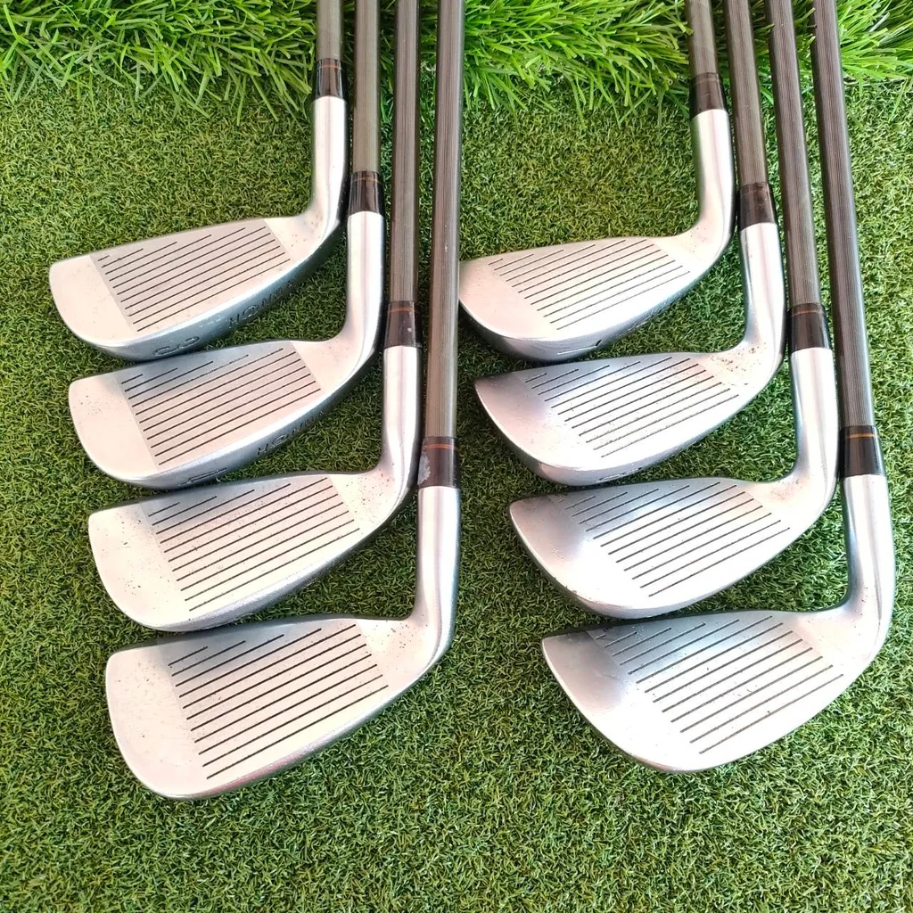ชุดเหล็ก HONMA NEW-LB280 CAVITY BACK มีเหล็ก 3-10 ได้ทั้งหมด 8 ชิ้น ก้าน NEW TITANIUM CARBON M-40 สุดยอดเหล็กพรีเมี่ยมของญี่ปุ่น ตีง่ายมากๆ ชุดเหล็ก HONMA NEW-LB280 CAVITY BACK มีเหล็ก 3-10 ได้ทั้งหมด 8 ชิ้น ก้าน NEW TITANIUM CARBON M-40 สุดยอดเหล็กพรีเมี่ยมของญี่ปุ่น ตีง่ายมากๆ