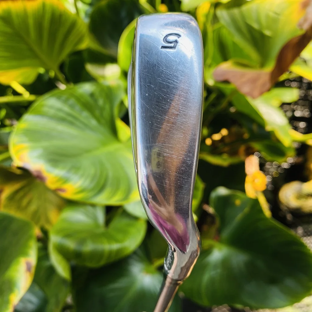 เหล็ก 5 TaylorMade RAC CGB ก้าน TaylorMade M.A.S.2 Plus Flex R "ง่าย" และ "ไกล" ในเหล็กชิ้นเดียว เหล็ก 5 TaylorMade RAC CGB ก้าน TaylorMade M.A.S.2 Plus Flex R "ง่าย" และ "ไกล" ในเหล็กชิ้นเดียว