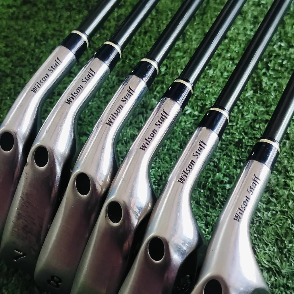 ** ขาดเหล็ก 6 ** ชุดเหล็ก WILSON STAFF Nc6 มีเหล็ก 5 7 8 9 เเละ PW SW ก้านนาโนเทคโนโลยี ผลิตโดย MITSUBISHI FLEX R คุณภาพดีมากๆ ไม้กอล์ฟพรีเมี่ยมมือสอง ของแท้ By NakaraLuxurious ** ขาดเหล็ก 6 ** ชุดเหล็ก WILSON STAFF Nc6 มีเหล็ก 5 7 8 9 เเละ PW SW ก้านนาโนเทคโนโลยี ผลิตโดย MITSUBISHI FLEX R คุณภาพดีมากๆ ไม้กอล์ฟพรีเมี่ยมมือสอง ของแท้ By NakaraLuxurious