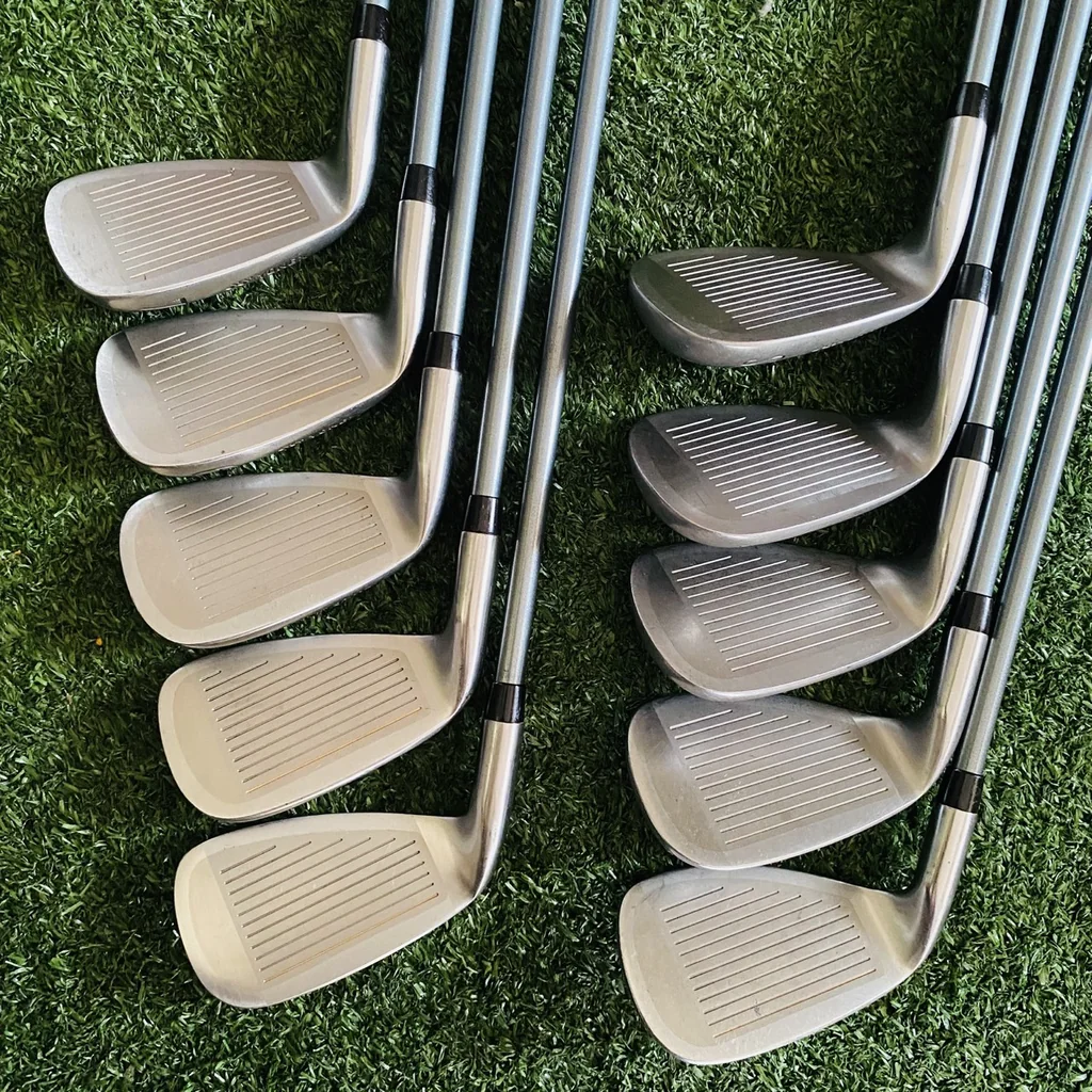 ชุดเหล็ก Yonex NEX King — TITANIUM FACE⛳ พลังเต็มสปีดช่วยท่านที่สวิงไม่แรง ให้ตีได้ระยะตามต้องการ ชุดเหล็ก Yonex NEX King — TITANIUM FACE⛳ พลังเต็มสปีดช่วยท่านที่สวิงไม่แรง ให้ตีได้ระยะตามต้องการ