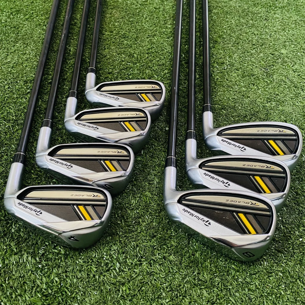 ⛳️Iron Set TaylorMade RocketBladez (เหล็ก 456789P ก้านกราไฟต์เดิม FLEX R) ตีง่าย แม่นยำแบบเหล็กฟอร์จ