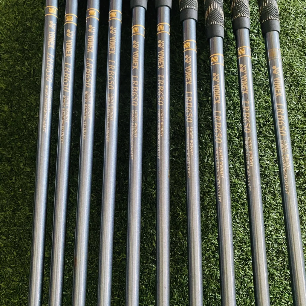ชุดเหล็ก Yonex NEX King — TITANIUM FACE⛳ พลังเต็มสปีดช่วยท่านที่สวิงไม่แรง ให้ตีได้ระยะตามต้องการ ชุดเหล็ก Yonex NEX King — TITANIUM FACE⛳ พลังเต็มสปีดช่วยท่านที่สวิงไม่แรง ให้ตีได้ระยะตามต้องการ