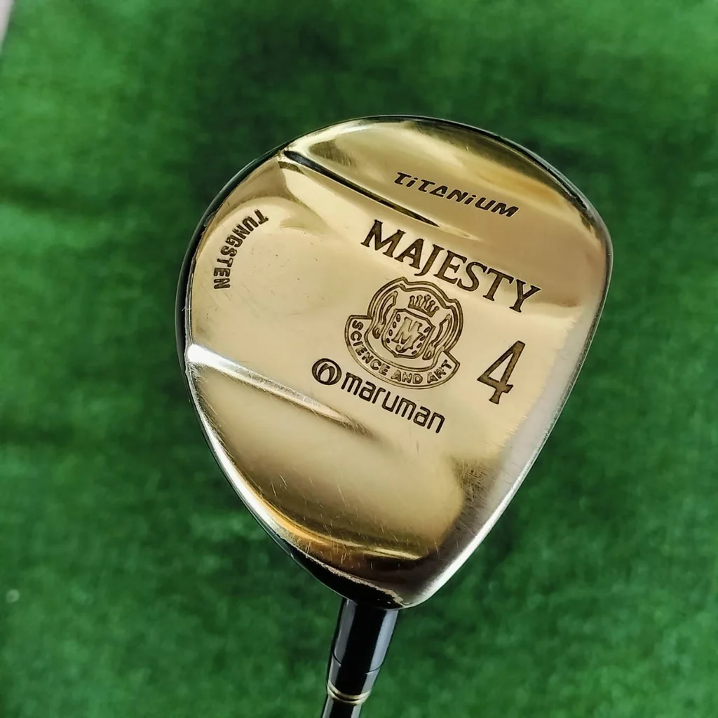 FW4 MARUMAN MAJESTY Ti TUNGSTEN ก้าน MARUMAN FLEX R สุดยอดตีไกล เป็น FW พรีเมี่ยมญี่ปุ่น จากแบรนด์ที่ตีไกล ระดับโลก ไม้กอล์ฟพรีเมี่ยมมือสอง ของแท้ By NakaraLuxurious