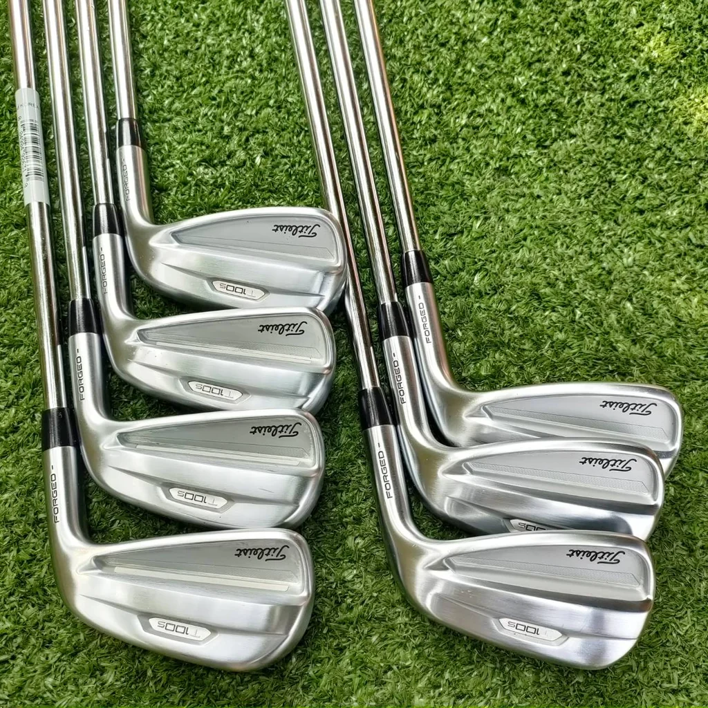 TITLEIST T100S FORGED (รุ่นปี 2022) เป็นรุ่นใหม่ สวยจัดๆ และเป็นชุดใหญ่สุด มีตั้งแต่เหล็ก 5 - PW (องศา44) และยังมี WEDGE องศา 48 ให้ด้วยอีกหนึ่งชิ้น ห้านสุดยอดพรีเมี่ยม PROJECT X 5.5 ก้านรุ่นใหม่ LZ LOARDING ZONE TITLEIST T100S FORGED (รุ่นปี 2022) เป็นรุ่นใหม่ สวยจัดๆ และเป็นชุดใหญ่สุด มีตั้งแต่เหล็ก 5 - PW (องศา44) และยังมี WEDGE องศา 48 ให้ด้วยอีกหนึ่งชิ้น ห้านสุดยอดพรีเมี่ยม PROJECT X 5.5 ก้านรุ่นใหม่ LZ LOARDING ZONE