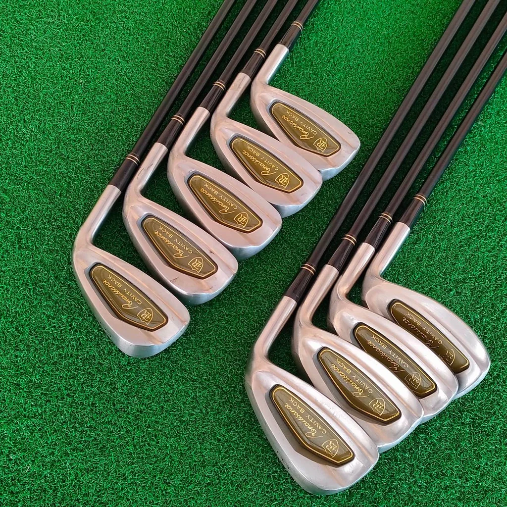 ชุดเหล็ก Renaissance CAVITY BACK มีเหล็ก 3-9 เเละ PW SW ก้าน PROFESSIONAL R MADE IN JAPAN สุดหรู สภาพสวยมาก เดิมๆทุกอย่าง ก้านกริพ ครับ ชุดเหล็ก Renaissance CAVITY BACK มีเหล็ก 3-9 เเละ PW SW ก้าน PROFESSIONAL R MADE IN JAPAN สุดหรู สภาพสวยมาก เดิมๆทุกอย่าง ก้านกริพ ครับ