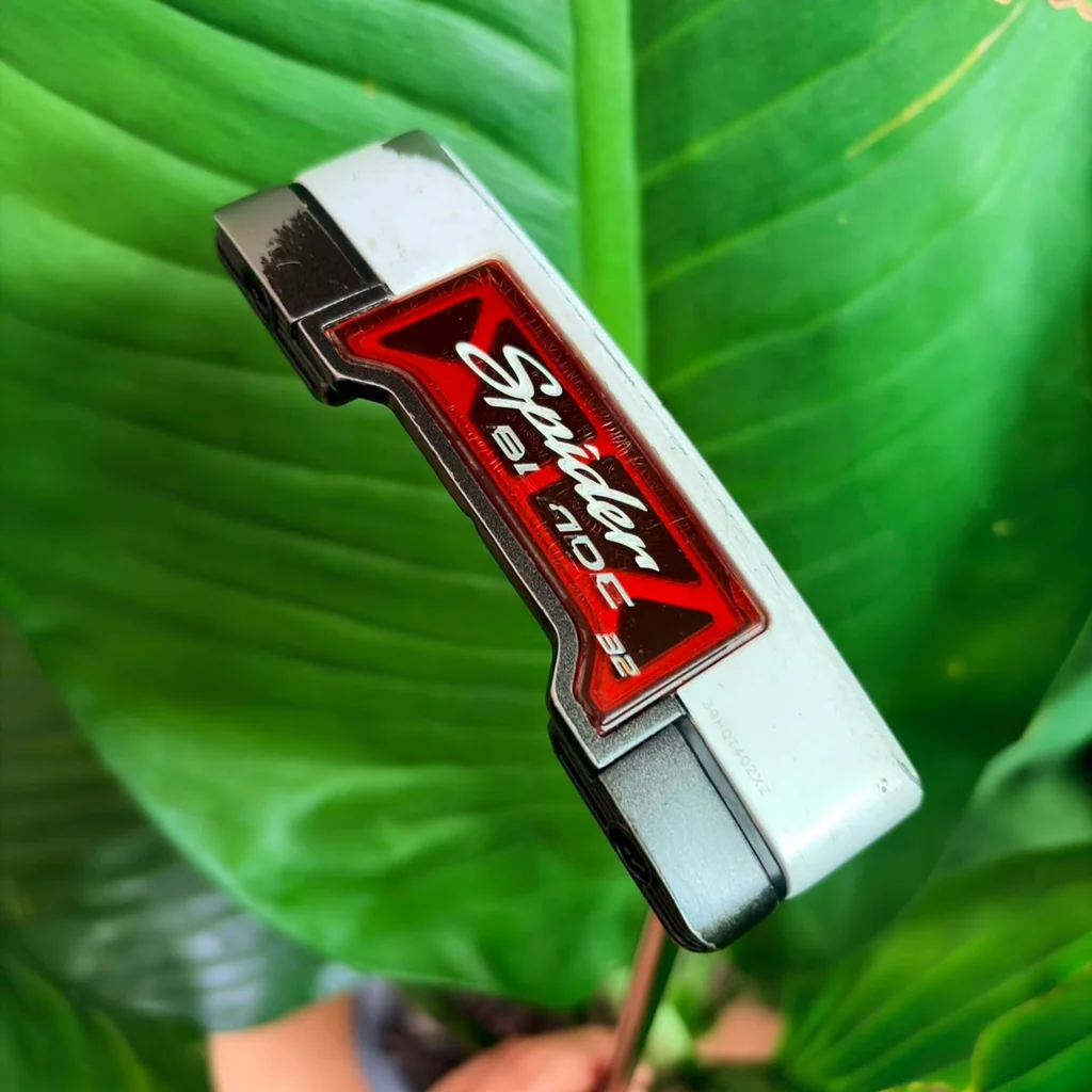 Putter TaylorMade Spider Blade 32 ความยาว 34 นิ้ว พัตเตอร์ทรงเบลดที่เสถียรที่สุดในประวัติศาสตร์ Putter TaylorMade Spider Blade 32 ความยาว 34 นิ้ว พัตเตอร์ทรงเบลดที่เสถียรที่สุดในประวัติศาสตร์