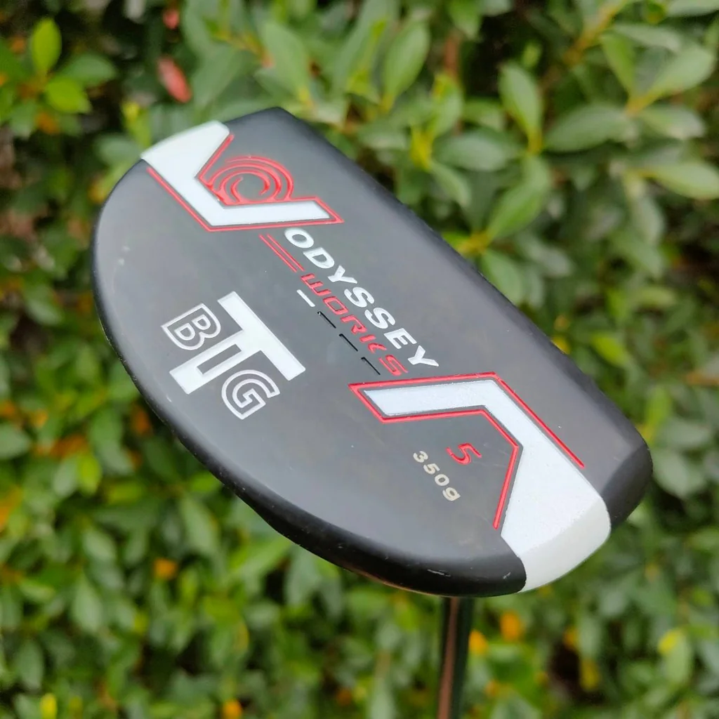 PUTTER ODYSSEY WORKS 5 BIG T ความยาว 34 นิ้ว สวยมาก หน้าสัมผัส แบบพิเศษ เกาะไลน์แบบสุดๆๆๆ PUTTER ODYSSEY WORKS 5 BIG T ความยาว 34 นิ้ว สวยมาก หน้าสัมผัส แบบพิเศษ เกาะไลน์แบบสุดๆๆๆ