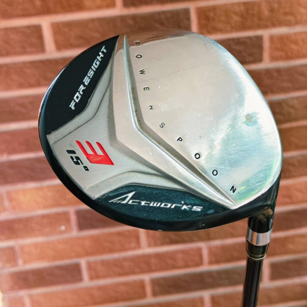 #3 WORKS GOLF ACTWORKS FORESIGHT POWER SPOON แฟร์เวย์วูดขนาดจัมโบ้ หน้าไม้ใหญ่เท่าไดรเวอร์! #3 WORKS GOLF ACTWORKS FORESIGHT POWER SPOON แฟร์เวย์วูดขนาดจัมโบ้ หน้าไม้ใหญ่เท่าไดรเวอร์!