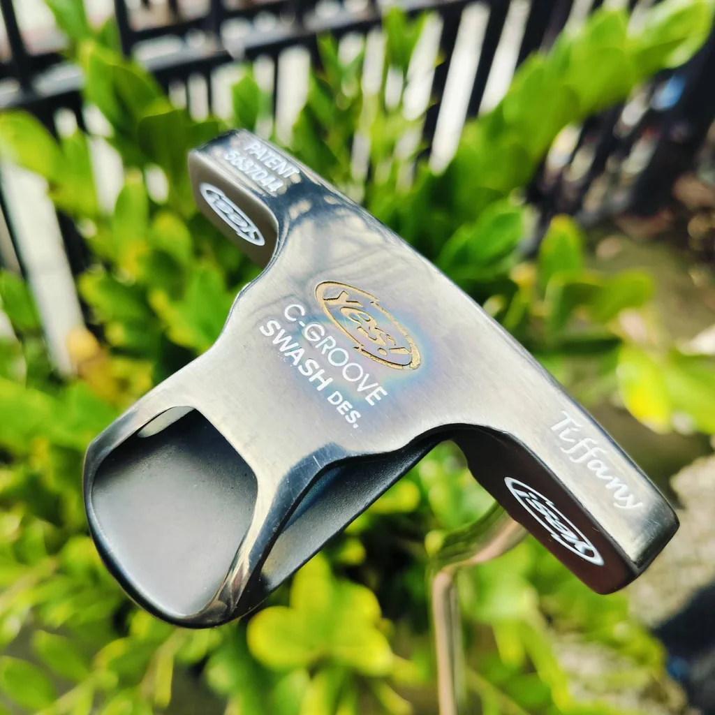PUTTER YES TIFFANY C-GROOVE SWASH DES. ยาว 34 นิ้ว สวยๆแบบนี้หายาก GROOVE หน้าสัมผัสที่เป็นสุดยอด ไม้กอล์ฟพรีเมี่ยมญี่ปุ่นมือสอง ของแท้ By NakaraLuxurious PUTTER YES TIFFANY C-GROOVE SWASH DES. ยาว 34 นิ้ว สวยๆแบบนี้หายาก GROOVE หน้าสัมผัสที่เป็นสุดยอด ไม้กอล์ฟพรีเมี่ยมญี่ปุ่นมือสอง ของแท้ By NakaraLuxurious