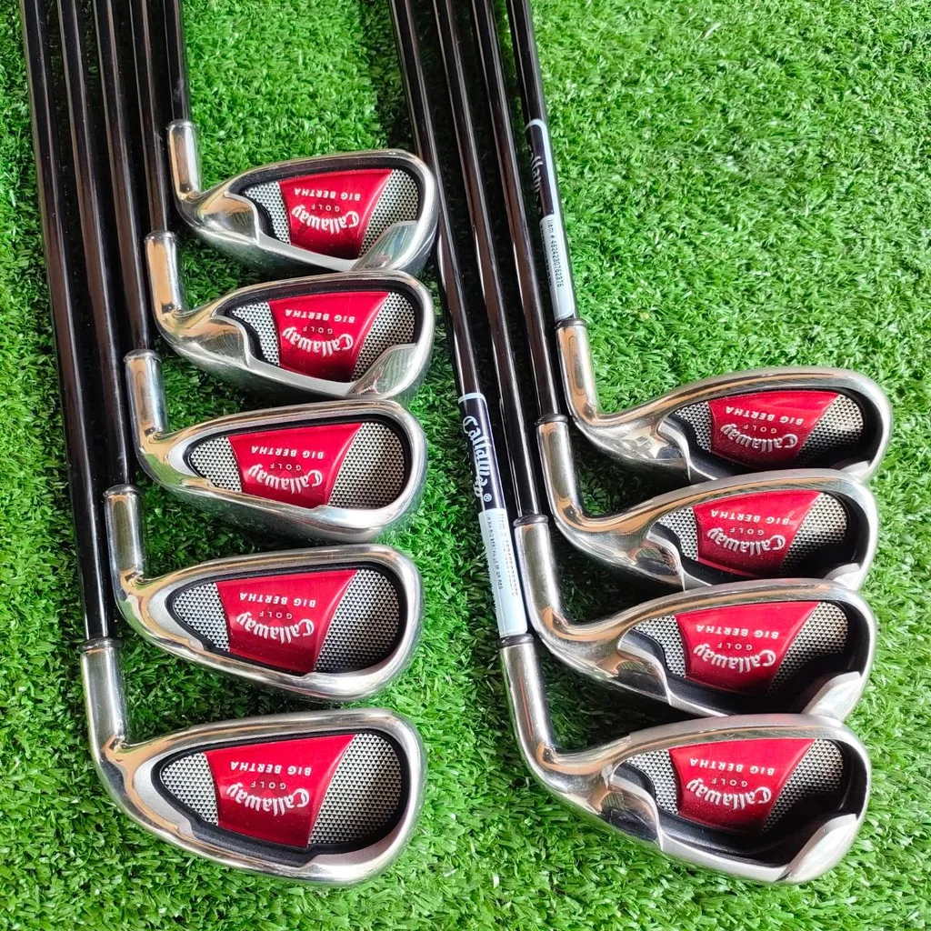 ชุดเหล็ก CALLAWAY BIG BERTHA เหมือนได้ไฮบริดสามตัว ชุดพรีเมี่ยมของใหม่แพงมาก!!! ไม้กอล์ฟพรีเมี่ยมมือสอง ของแท้ By NakaraLuxurious ชุดเหล็ก CALLAWAY BIG BERTHA เหมือนได้ไฮบริดสามตัว ชุดพรีเมี่ยมของใหม่แพงมาก!!! ไม้กอล์ฟพรีเมี่ยมมือสอง ของแท้ By NakaraLuxurious