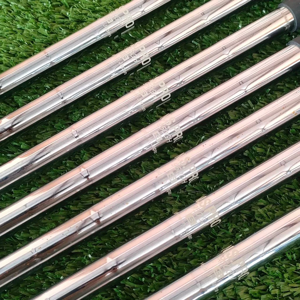 ที่สุดของที่สุด ชุดเหล็ก MIZUNO HMB MP-20 มีเหล็ก 4 -9 เเละ PW ก้าน N.S.PRO 950GH FLEX S Grain Flow Forged HD ไม้กอล์ฟมือสอง ของแท้ BY NakaraLuxurious