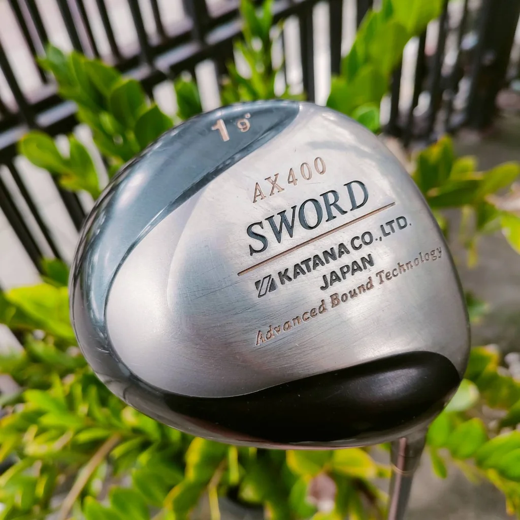 DRIVER KATANA SWORD AX400 หน้าเด้ง PROGRESSIVE TITANIUM Advanced Bound Technology ก้าน TOUR AD JYS-4.5 FLEX R1 ไม้กอล์ฟพรีเมี่ยมมือสอง ของแท้ By NakaraLuxurious DRIVER KATANA SWORD AX400 หน้าเด้ง PROGRESSIVE TITANIUM Advanced Bound Technology ก้าน TOUR AD JYS-4.5 FLEX R1 ไม้กอล์ฟพรีเมี่ยมมือสอง ของแท้ By NakaraLuxurious