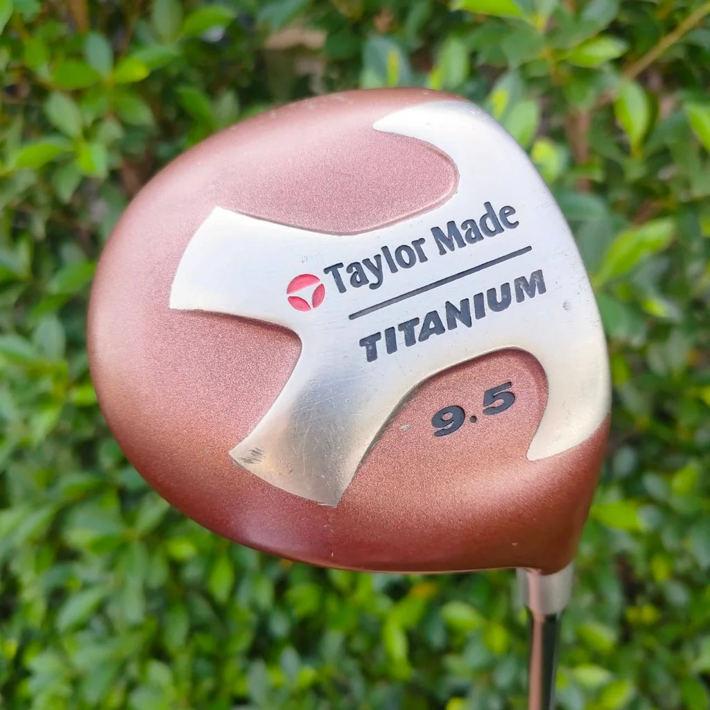 DRIVER TAYLORMADE TITANIUM องศา 9.5 ก้าน TAYLORMADE FLEX R DRIVER TAYLORMADE TITANIUM องศา 9.5 ก้าน TAYLORMADE FLEX R