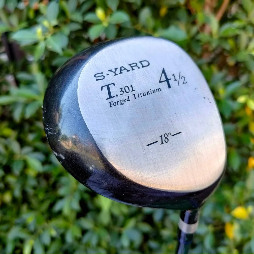 FW S-YARD T.301 องศา 18 ก้าน NEW DESIGNED FLEX R1 วัสดุ FORGED TITANIUM ตีดีมาก พรีเมี่ยมญี่ปุ่น FW S-YARD T.301 องศา 18 ก้าน NEW DESIGNED FLEX R1 วัสดุ FORGED TITANIUM ตีดีมาก พรีเมี่ยมญี่ปุ่น