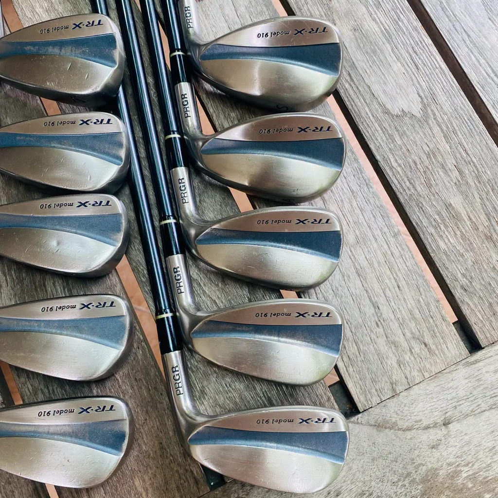 IRON SET PRGR TR-X model 910 สัมผัสความนุ่มนวลสูงสุดและการชดเชยความผิดพลาดระดับพรีเมียม IRON SET PRGR TR-X model 910 สัมผัสความนุ่มนวลสูงสุดและการชดเชยความผิดพลาดระดับพรีเมียม