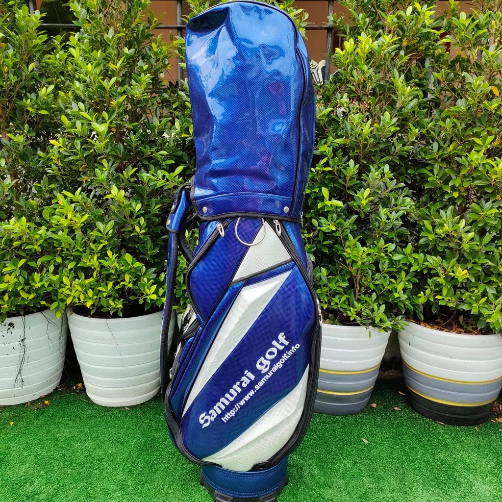 ถุงกอล์ฟ SAMURAI GOLF มือสอง สภาพสวยหนังแก้วลายสวยมากๆ ถุงกอล์ฟ SAMURAI GOLF มือสอง สภาพสวยหนังแก้วลายสวยมากๆ