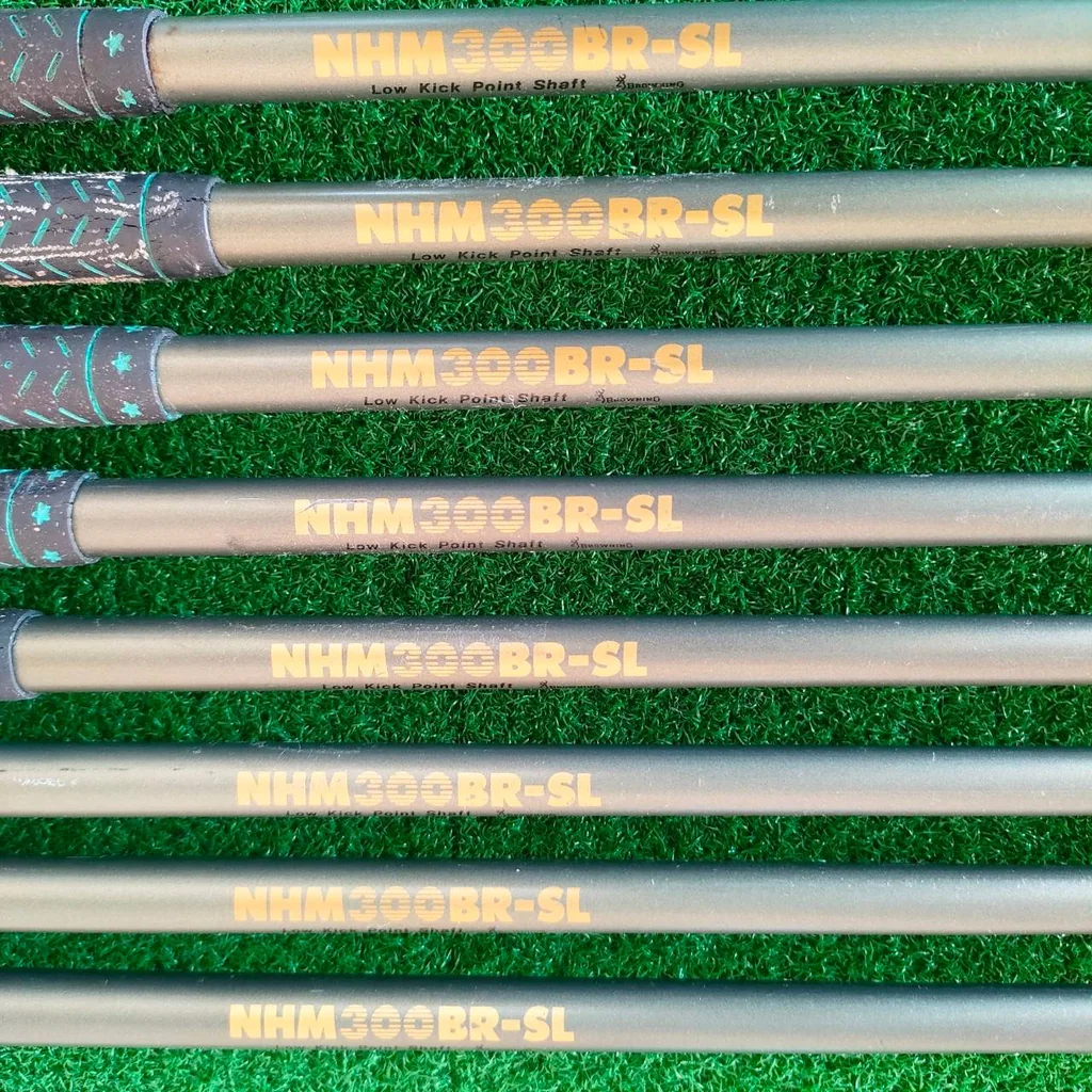 ชุดเหล็ก BROWNING 380 TF มีเหล็ก 4-9 เเละ PW SW ก้าน NHM 300 BR-SL ใบใญ้ Cavity ลึก ตีง่าย ก้านกราไฟต์ เบา นุ่ม MADE IN JAPAN ชุดเหล็ก BROWNING 380 TF มีเหล็ก 4-9 เเละ PW SW ก้าน NHM 300 BR-SL ใบใญ้ Cavity ลึก ตีง่าย ก้านกราไฟต์ เบา นุ่ม MADE IN JAPAN