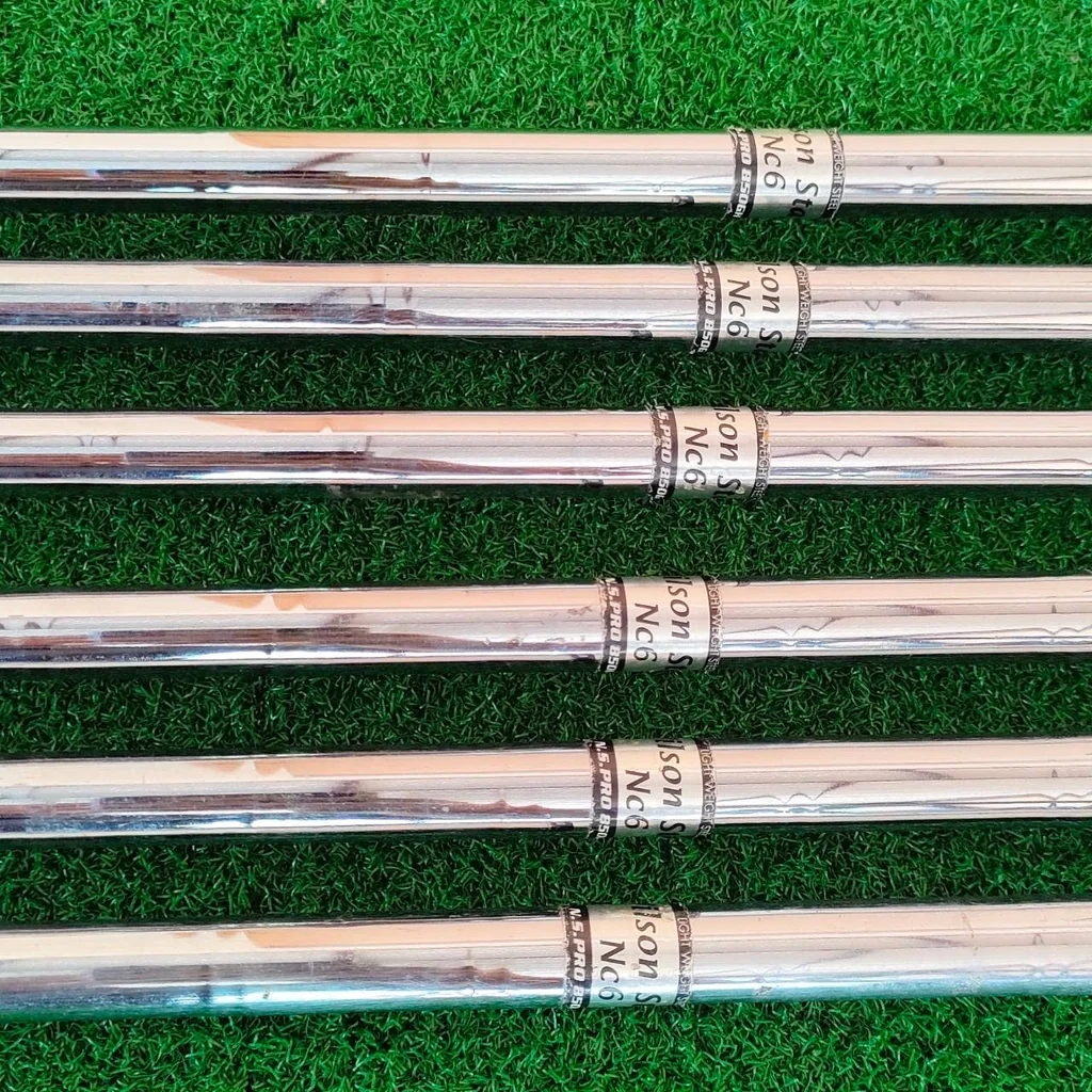 ชุดเหล็ก WILSON STAFF Nc6 มีเหล็ก 5 - 9 เเละ PW ก้าน N.S.PRO 850GH FLEX S ชุดนี้เป็นชุดพรีเมี่ยมของ WILSON เป็นชุดเหล็กหน้าเด้ง ตีไกลกว่าปกติ ชุดเหล็ก WILSON STAFF Nc6 มีเหล็ก 5 - 9 เเละ PW ก้าน N.S.PRO 850GH FLEX S ชุดนี้เป็นชุดพรีเมี่ยมของ WILSON เป็นชุดเหล็กหน้าเด้ง ตีไกลกว่าปกติ