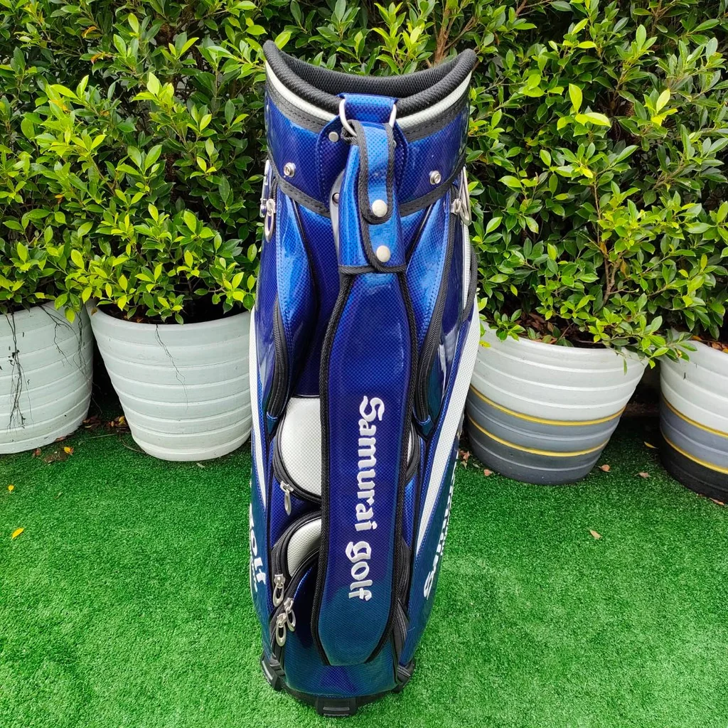 ถุงกอล์ฟ SAMURAI GOLF มือสอง สภาพสวยหนังแก้วลายสวยมากๆ ถุงกอล์ฟ SAMURAI GOLF มือสอง สภาพสวยหนังแก้วลายสวยมากๆ