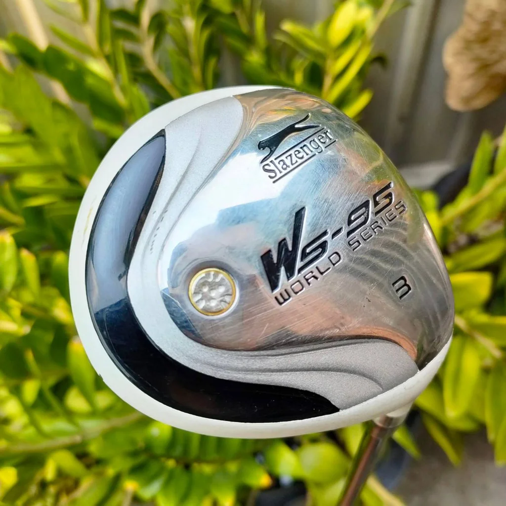 FW3 SLAZENGER WS-95 EORLD SERIES ก้าน PERFORMANCE II FLEX R หัวขาว หัวใหญ่ ตีง่ายๆ มือใหม่มือกลางตีสบายๆ ไม้กอล์ฟพรีเมี่ยมมือสอง ของแท้ By NakaraLuxurious FW3 SLAZENGER WS-95 EORLD SERIES ก้าน PERFORMANCE II FLEX R หัวขาว หัวใหญ่ ตีง่ายๆ มือใหม่มือกลางตีสบายๆ ไม้กอล์ฟพรีเมี่ยมมือสอง ของแท้ By NakaraLuxurious