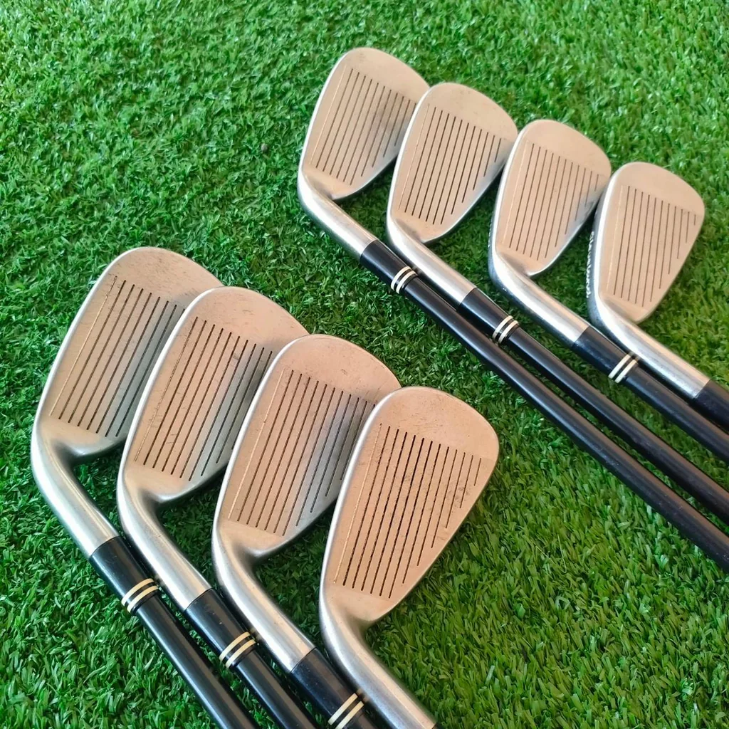 ชุดเหล็ก CLEVELAND TA6 มีเหล็ก 3-9 เเละ PW ก้าน LOW KICK POINT FLEX R สภาพสวยมาก เดิมๆทุกอย่าง!! ไม้กอล์ฟมือสอง ของแท้ BY NakaraLuxurious