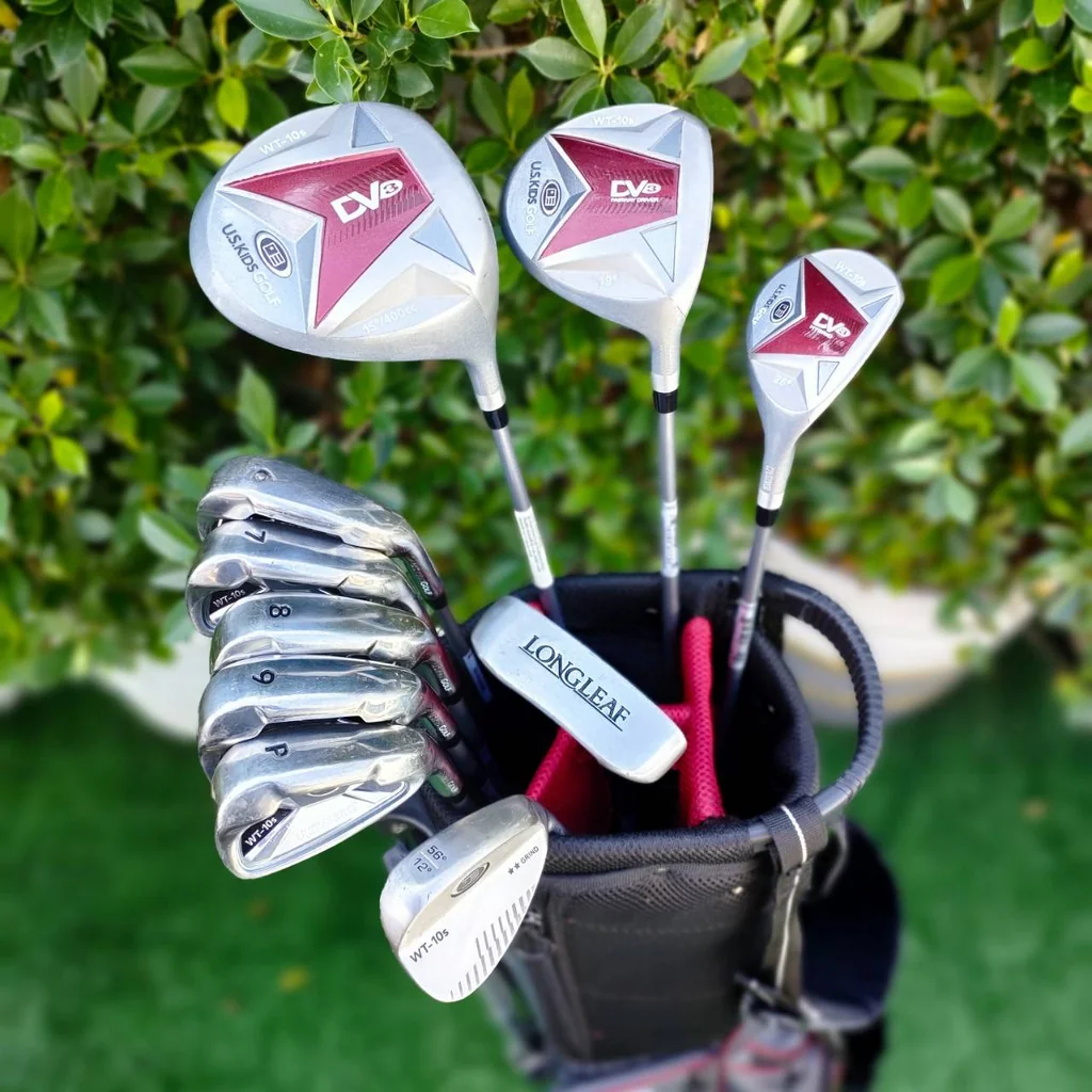 ชุดไม้กอล์ฟสำหรับเด็ก U.S. KIDS GOLF 60″ ความสูง : 60-63 นิ้ว หรือ 152-160 เซนติเมตร ชุดไม้กอล์ฟสำหรับเด็ก U.S. KIDS GOLF 60″ ความสูง : 60-63 นิ้ว หรือ 152-160 เซนติเมตร